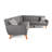 Gaege Upholstered L-Shaped Sectional Right Hand Facing-1402819134