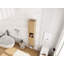 Armoire murale en chêne 24 po à fixation murale 24 po-320597780