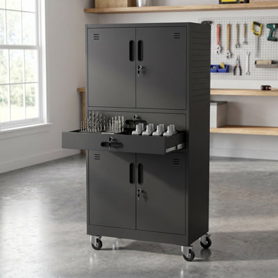 Armoire de rangement en métal