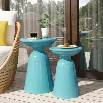 Ensemble de 2 tables d'appoint Serenita