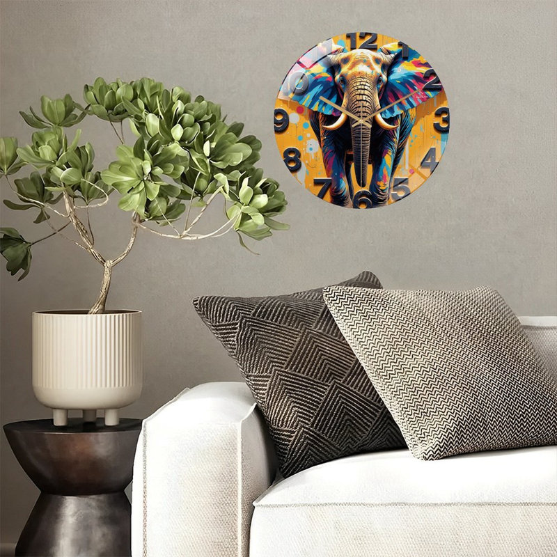 Horloge murale 12 po