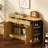 55.1 Inch Modern Storage Lilliam with 2 Doors, 2 Drawers, and 3-Tier Side Shelves for Versatile Home Organization.-110231596