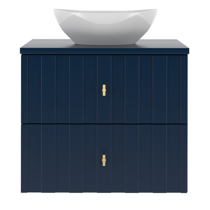 Annemien 61mm Single Bathroom Vanity with Vessel Ceramic Basin