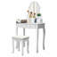 Ensemble coiffeuse avec tabouret et Miroir Enrico-32005927