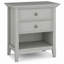 Table de chevet - gris brouillard-1791475950