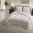 -Piece Full Queen Bedding Sets, Blush Gold Floral Comforter for Home