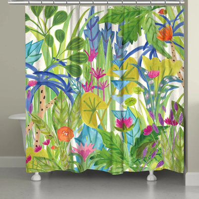 Rideau de douche Botanical Jungle