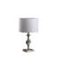 Lampe de table argentée 19,75 po Bayshore