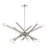 Aufmann 12 - Light Dimmable Sputnik Modern Linear Chandelier
