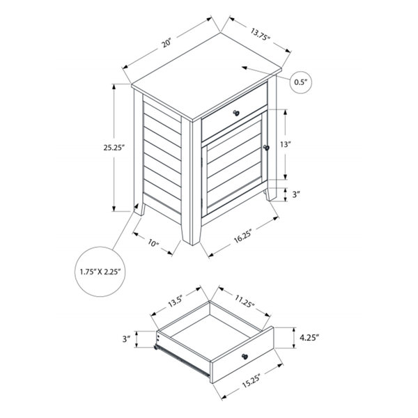 Dimensions du produit