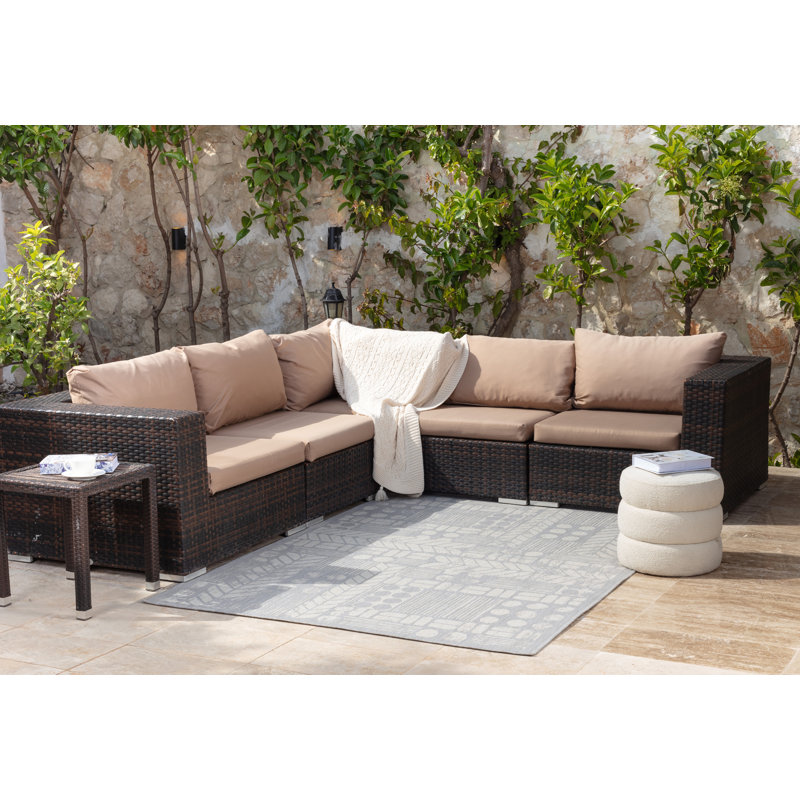 Jazmyn Area Indoor/Outdoor Rug, Rectangle 120 x 170cm