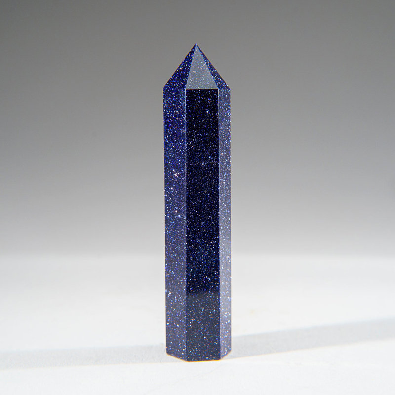 Genuine Polished (Medium) Purple Goldstone Point