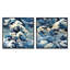 Ramsay - Ensemble de 2 reproductions d'art mural côtier-102580485-102580486