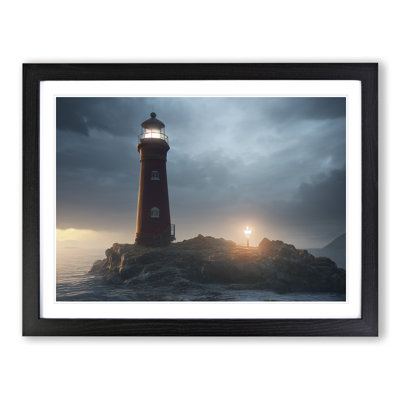 Showstopping Lighthouse - Single Picture Frame Print