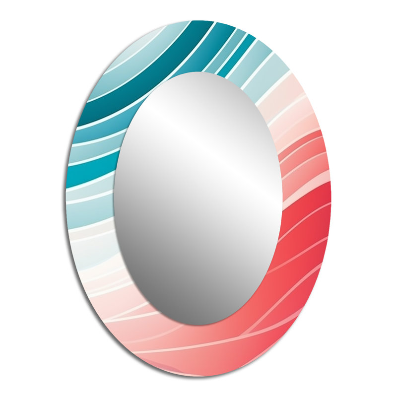 Miroir mural moderne Bold, 40 po x 30 po