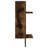 vidaXL Wall Shelf with Bar Floating Storage Display Shelf Rack for Living Room-933481768