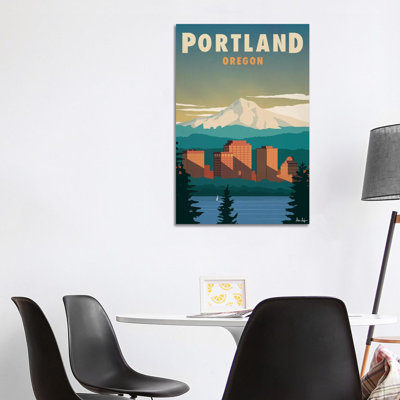 Portland - impression sur toile tendue