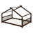 House Bed Wood Bed-1293731789