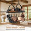 Hanging Ceiling Pot Rack 39-Inch For Kitchen With 20 S Hooks-983303772