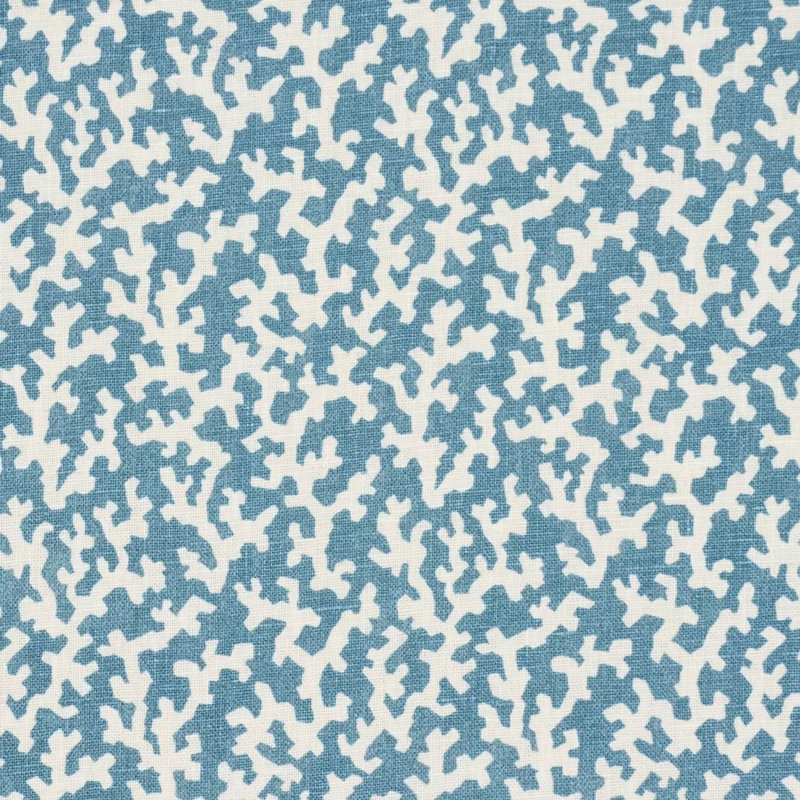 Tissu Schumacher X Veere Grenney, Bleu
