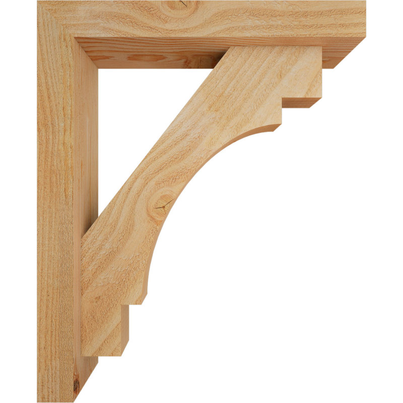 Support Merced Block avec support décalé, 22 X 18, Sapin Douglas de l 4 po (scié brut)