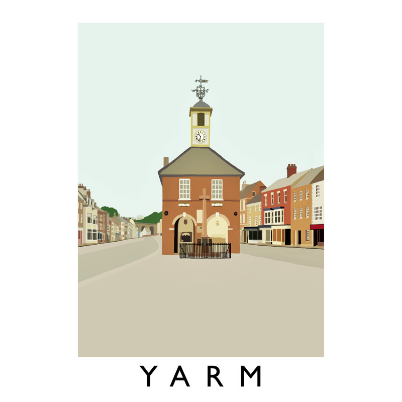 'Yarm 2' by Richard O'Neil - Print, 50 cm H x 40 cm W x 1 cm D, No Frame