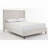 Chenille  Upholstered Wingback Bed-800990351