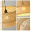 Luminaire suspendu en bambou tissé à la main Calena-2117010482