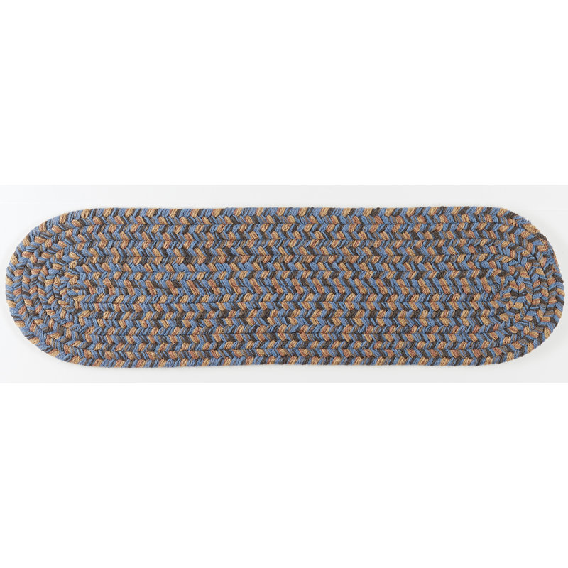 Tapis d'escalier bleu denim SeanPaul Camden, Ensemble de 13