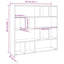 Armoire à livres / cloison Sonoma 41,3 po x 9,4 po x 40,2 po-113933022