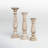 Soteria 18'' H Wood Tabletop Candlestick