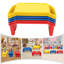 Paquet de 6 plateaux de bureau Aleshea avec rangement, table d'activités multifonctionnelle - options de couleurs-1497510482