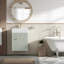 Meuble-lavabo mural avec portes à motif de losanges-1597674566