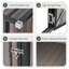 5.1 ft. W x 2.8 ft. D Metal Lean-To Storage Shed with  Shelves&Lockable Door