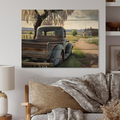 Old American Truck In Barn IV " Old American Truck In Barn IV "