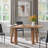 63" Oval Dining Table For 6 With Triangular Structure Pedestal Stable Base & Curved Table Edge-858055749