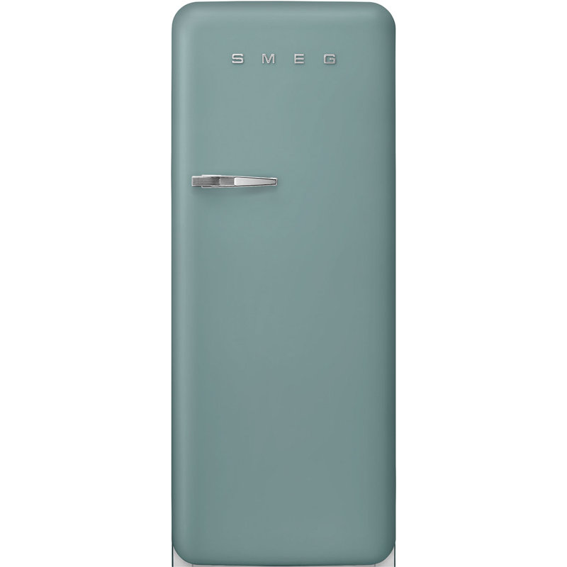 50s Style 24'' Top Freezer 9.92 cu. ft. Refrigerator, Right, Emerald/Jade Green
