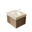 Meuble-lavabo moderne (avec meuble-lavabo et lavabo), 24 po