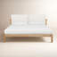 Furano Upholstered Two Cushion Platform Bed-101019080