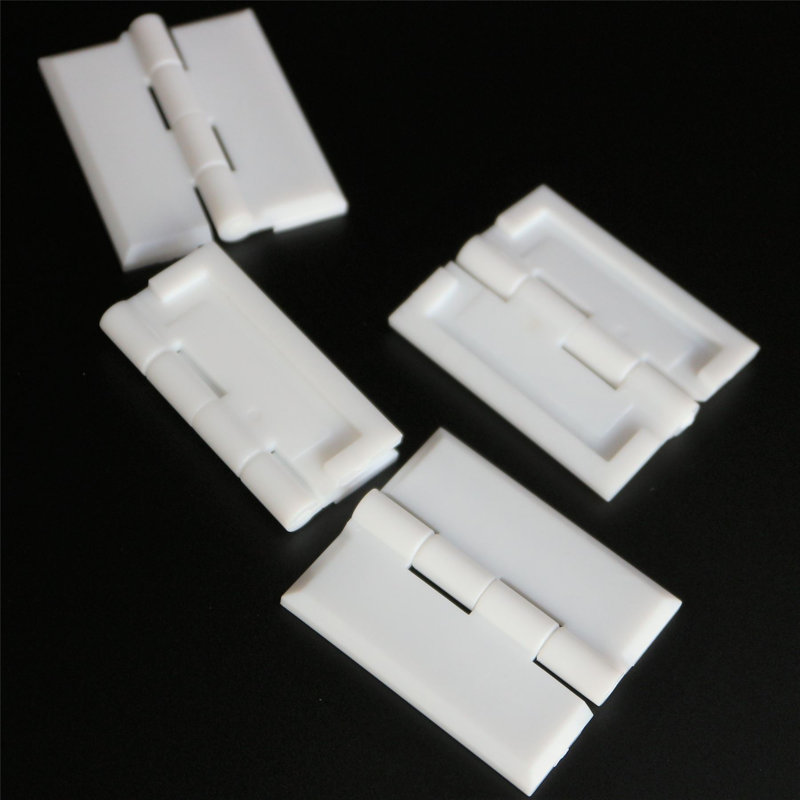 White Acrylic Hinges 45mm x 38mm Hinges, Continuous Acrylic Piano Hinge