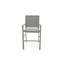 Bazza Sling Aluminum Frame Bar Height Stacking Café Chair with Marine Grade Polymer Arm Accent-132664147-132664146
