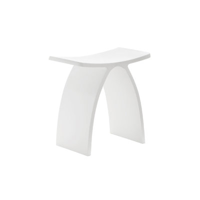 Banc de douche en bois l 17 po Lily-Beau