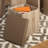 Badillo 4-Person Trestle Dining Set with Storage Stools-629457705