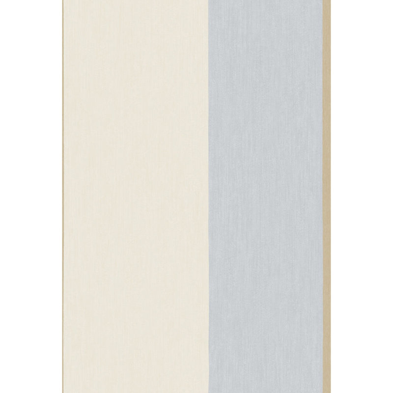 Marly Striped Wallpaper Roll, Pale Blue
