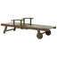 Kenneth 196cm Long Reclining Acacia Single Chaise