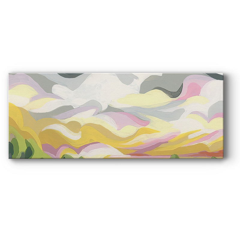 «Valley Swirl I», reproduction sur toile, H 20 po x l 50 po x P 1,5 po