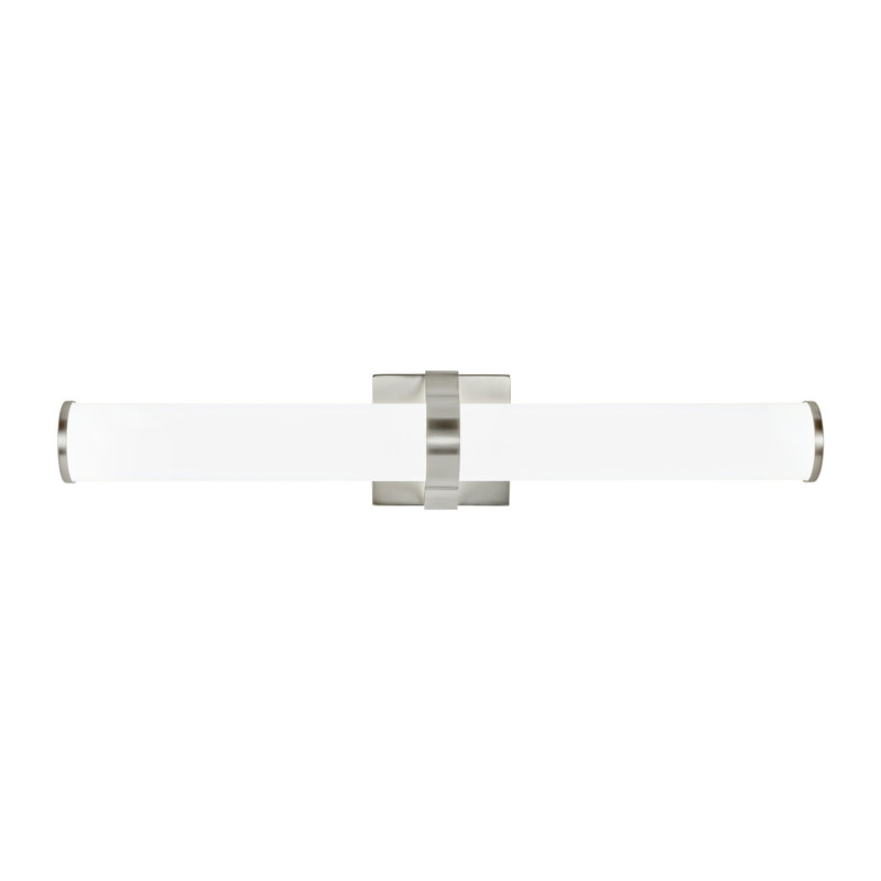 Lynk 1 - Light LED Bath Bar, Satin Nickel