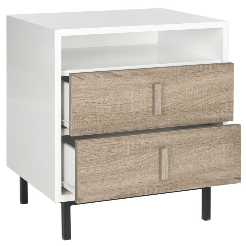 Table de bout avec rangement Kamyree