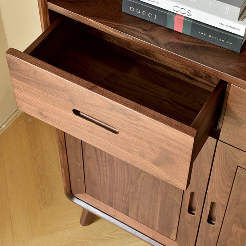 Bibliothèque de rangement de style américain