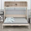 Lit escamotable avec placards de rangement intégrés